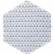 Fillikid Playpen Layer 6-eck - Меко килимче за сгъваема кошара за игра 124 см 4