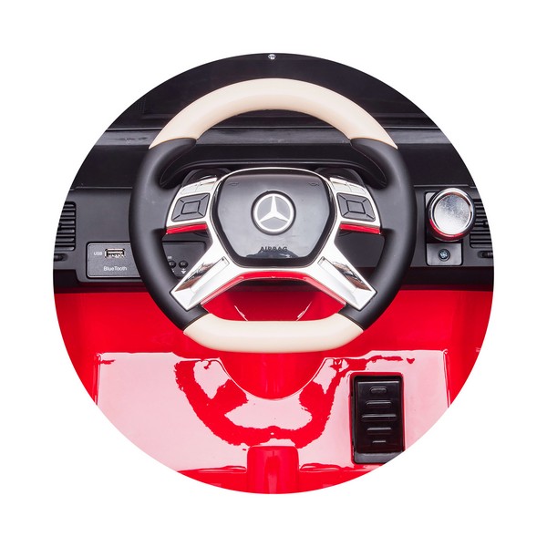 Продукт Акумулаторен джип Mercedes Maybach G650 12V, с меки гуми и кожена седалка - 0 - BG Hlapeta