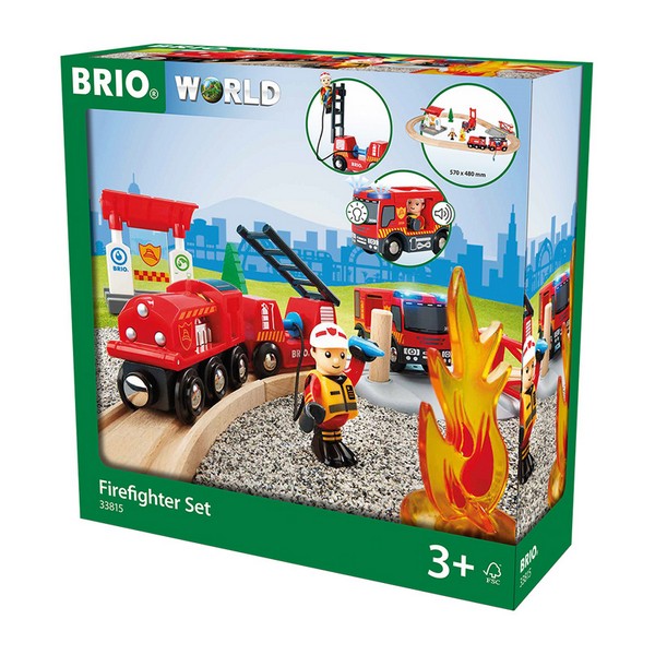 Продукт Brio - Влакче с релси пожарна команда - 0 - BG Hlapeta
