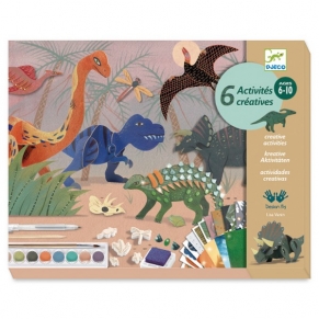 Djeco Динозаври - Креативен комплект