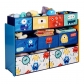 Продукт Ginger home MONSTER - Детски Органайзер за Играчки, Eетажерка, Секция, с 9 Текстилни Кутии за Съхранение - 4 - BG Hlapeta