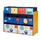 Продукт Ginger home MONSTER - Детски Органайзер за Играчки, Eетажерка, Секция, с 9 Текстилни Кутии за Съхранение - 1 - BG Hlapeta