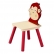 Ginger home ANIMALS - Детска Дървена Маса с 2 Столчета, Комплект - за Учене, Игра, Рисуване, Хранене 2