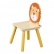 Ginger home ANIMALS - Детска Дървена Маса с 2 Столчета, Комплект - за Учене, Игра, Рисуване, Хранене 6