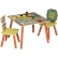 Ginger Home SAFARI - Детска Маса с 2 Столчета, Комплект от Дърво - за Учене, Игра, Рисуване, Хранене 2