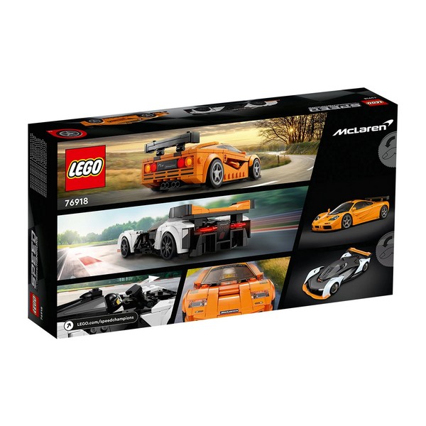Продукт LEGO Speed Champions McLaren Solus GT и McLaren F1 LM - 2 бр. колекционерски колички - 0 - BG Hlapeta