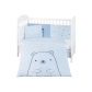 Продукт Kikkaboo Bear with me - Бебешки спален комплект 6 части 60/120  - 3 - BG Hlapeta