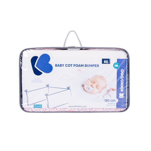 Продукт Kikkaboo Bunny - Обиколник с дунапрен 180см - 0 - BG Hlapeta
