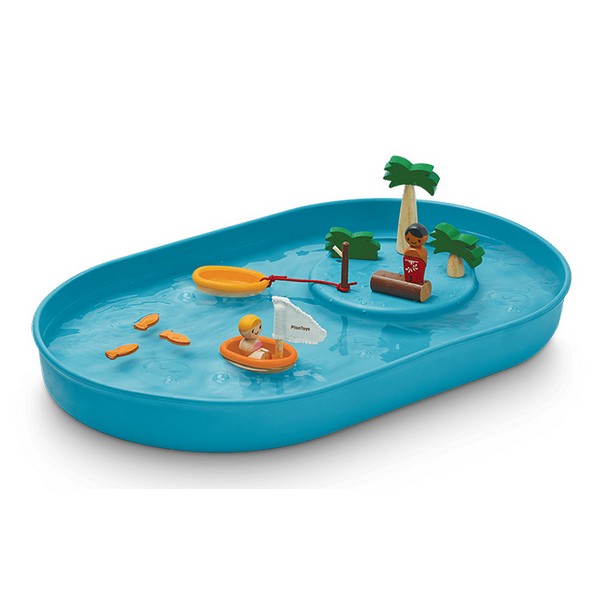 Продукт Plan toys - Дървена играчка мини басейн - 0 - BG Hlapeta