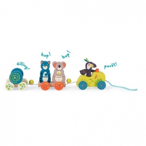 Moulin Roty Влак - Играчка за дърпане
