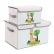 GINGER HOME GIRAFFE - Комплект 2 броя Сгъваеми Кутии за Съхранение с Капак и Дръжки 1