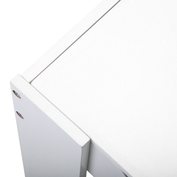 Продукт GINGER HOME WHITE - Детска Маса с 2 Столчета, Двустранна с Черна Дъска, Кутии за Съхранение,Комплект от Дърво за Игра, Учене, Хранене - 0 - BG Hlapeta