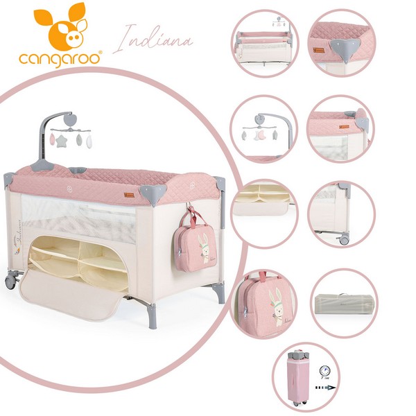 Продукт Cangaroo Indiana - Детска кошара - 0 - BG Hlapeta