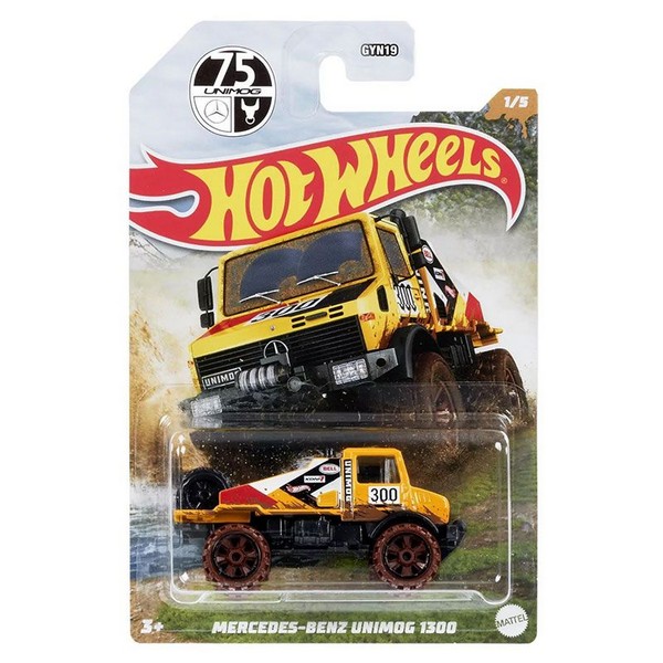 Продукт Mattel Hot Wheels Mud Runners - Детска кола за игра 1:64 - 0 - BG Hlapeta