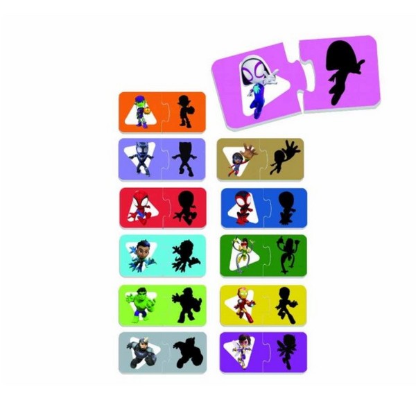 Продукт Lisciani Spidey - Бебешка логическа игра с 12 мини пъзела - 0 - BG Hlapeta