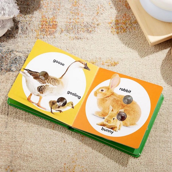 Продукт Melissa and Doug Селскостопански животни - Книжка с бутони - 0 - BG Hlapeta