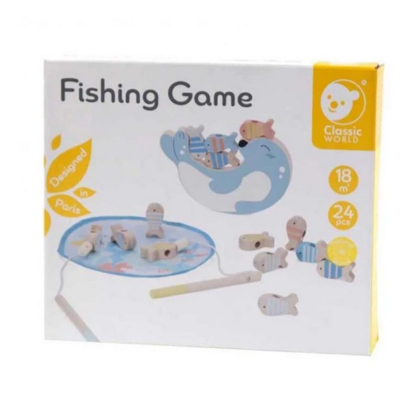 Продукт Classic world риболов - Детска дървена играчка - 0 - BG Hlapeta