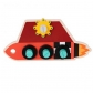 Продукт Classic world Ракета - Детска дървена работна маса - 1 - BG Hlapeta