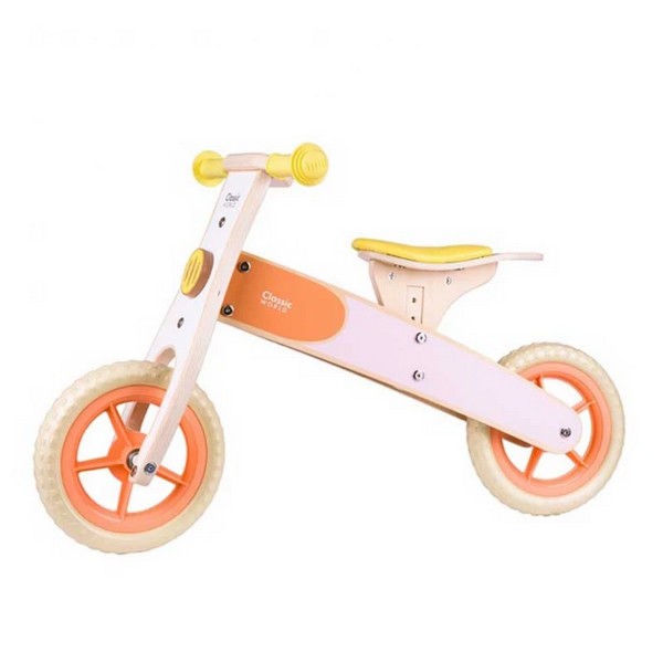 Продукт Classic world - Дървено баланс-колело в пастелни цветове - 0 - BG Hlapeta