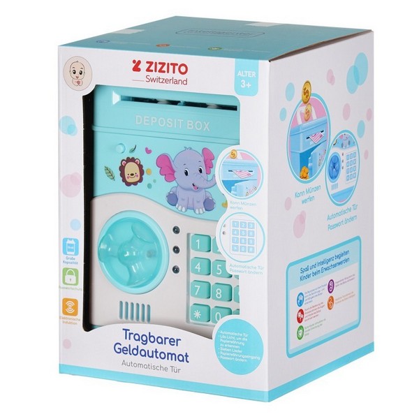Продукт Zizito Safe bank - Играчка сейф със 7 вида музика - 0 - BG Hlapeta
