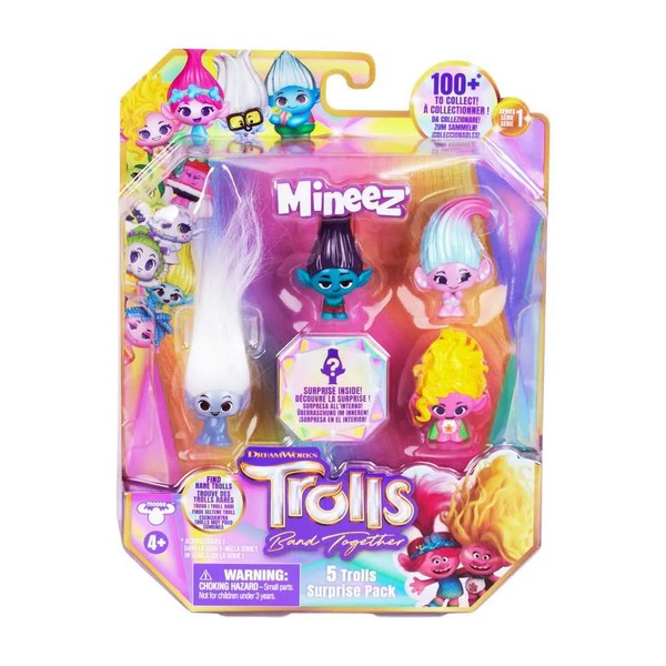 Trolls - Фигурка 5 бр., асортимент