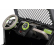 Акумулаторно бъги Peg Perego POLARIS RZR PRO GREEN SHADOW 24V с кожени седалки и гумени колела