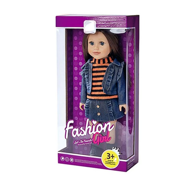 Продукт OCIE Fashion Girl - Кукла 46см. с Дънков Костюм - 0 - BG Hlapeta