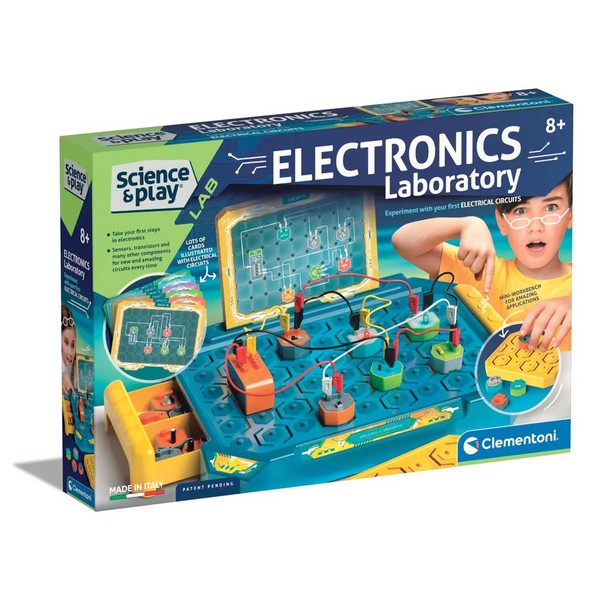 Продукт CLEMENTONI SCIENCE PLAY - Лаборатория по Електроника - 0 - BG Hlapeta