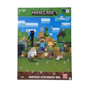 Minecraft Адвент календар - Подаръчен сет, - 24 части