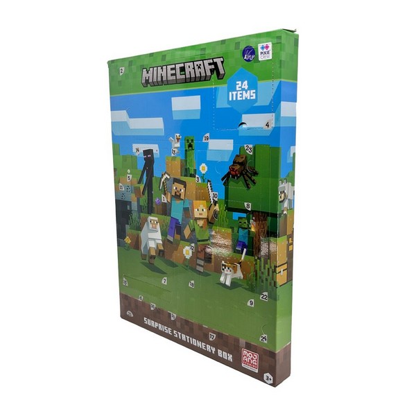 Продукт Minecraft Адвент календар - Подаръчен сет, - 24 части - 0 - BG Hlapeta
