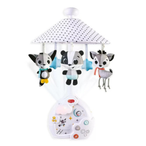 TINY LOVE Magical Night Black and White - Музикална въртележка, проектор и нощна лампа , 0м+ TINY LOVE Magical Night Black and White - Музикална въртележка, проектор и нощна лампа , 0м+