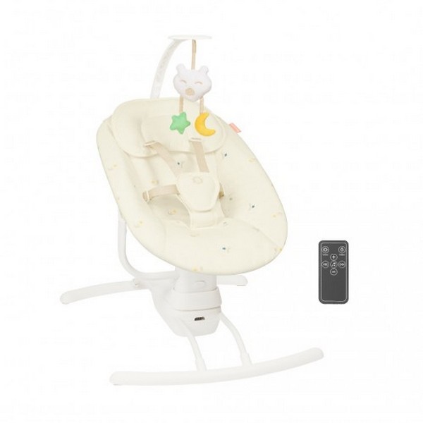 Продукт Badabulle Cream - Електрическа бебешка люлка с дистанционно управление - 0 - BG Hlapeta