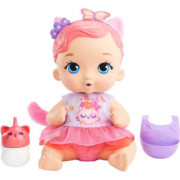 Продукт Mattel My Garden Baby Change Baby Kitten - Кукла бебе Бебе коте с аксесоари, 30 см. - 0 - BG Hlapeta