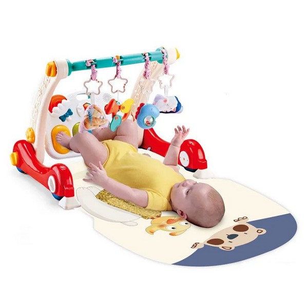 Продукт RTOYS Baby's partner - Активна гимнастика и играчка за бутане 3 в 1 с пиано - 0 - BG Hlapeta