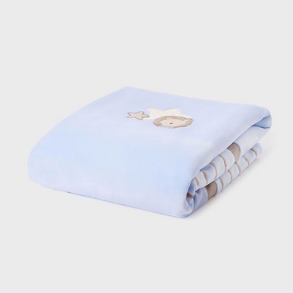 Продукт Mayoral - Бебешко одеяло с бродирани илюстрации - 0 - BG Hlapeta