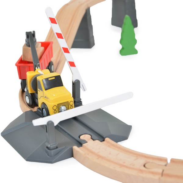 Продукт Tooky toy - Дървен сет с влак - 0 - BG Hlapeta