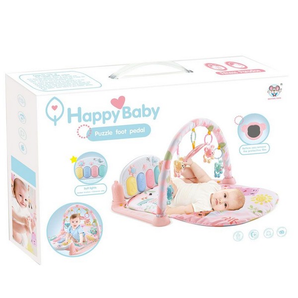 Продукт Rtoys Happy Baby - Активна гимнастика с пиано и прожектор - 0 - BG Hlapeta
