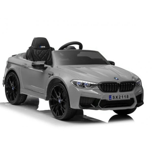 Продукт Акумулаторна кола Licensed BMW M5 12V с меки гуми и кожена седалка - 0 - BG Hlapeta