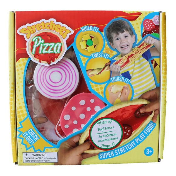 Продукт Stretcheez Pizza - Разтеглива играчка, асортимент - 0 - BG Hlapeta