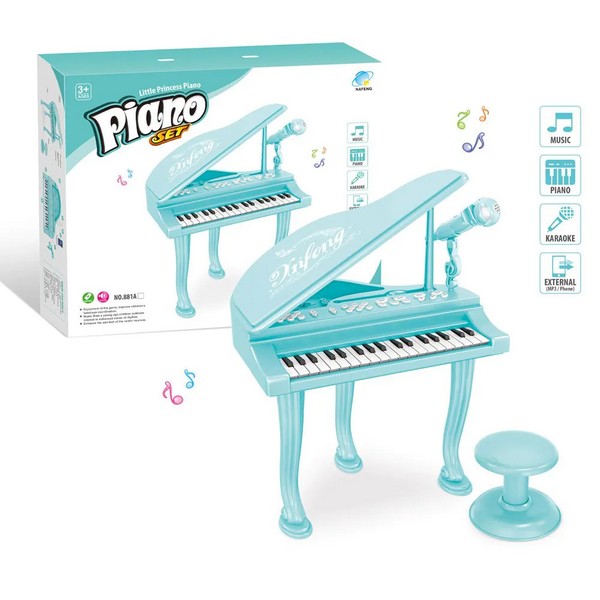 Продукт Little Princess - Пиано с микрофон и стол - 0 - BG Hlapeta