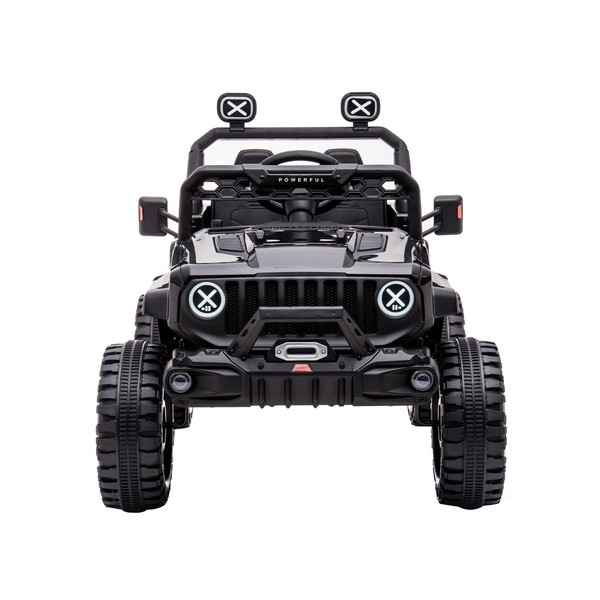 Продукт Акумулаторен джип Tracker 12V с меки гуми и кожена седалка - 0 - BG Hlapeta