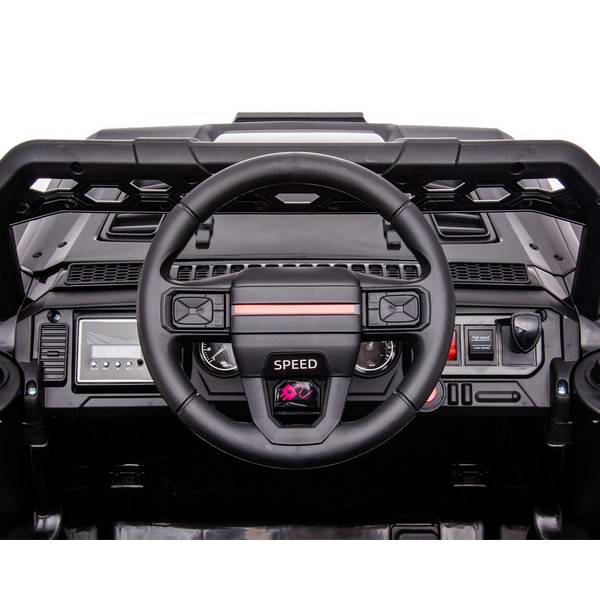 Продукт Акумулаторен джип Tracker 12V с меки гуми и кожена седалка - 0 - BG Hlapeta