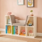 Продукт Ginger home - 3 в 1 Детска Етажерка, Библиотека и Пейка, 6 Отделения за Съхранение на Играчки и Книжки, Подарък за 3+ години - 5 - BG Hlapeta