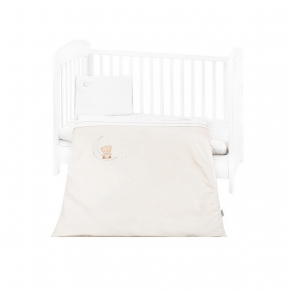  Kikkaboo Dream Big - Бебешки спален комплект с бродерия 3 части