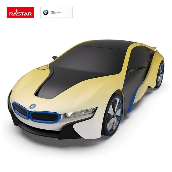 Продукт RASTAR BMW i8 UV Sensitive Collection - Кола с дистанционно управление и променящ се цвят 1:24 - 0 - BG Hlapeta