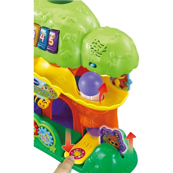 Продукт Vtech Дърво с цветни топки - Интерактивна играчка, 12.3 x 43.5 x 31 cm - 0 - BG Hlapeta