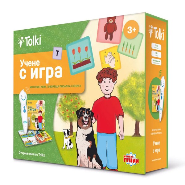 Продукт Tolki Учене с игра - Интерактивна говореща писалка с книга - 0 - BG Hlapeta