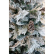 Премиум скандинавска изкуствена елха със снежна шарка и шишарки 3