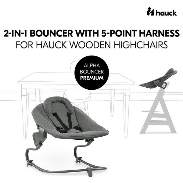 Продукт Hauck Alpha Bouncer Premium - Шезлонг за бебе 2 в 1 - 0 - BG Hlapeta