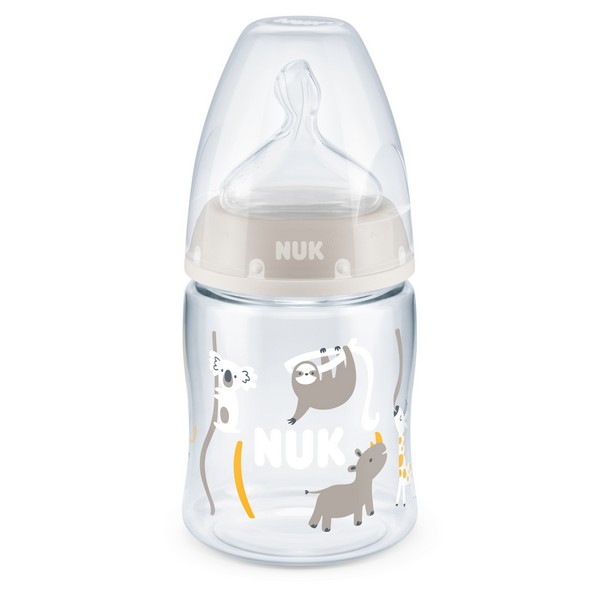 Продукт NUK First Choice РР Temperature control  - Шише 150мл силикон 0-6 мес. М микс - 0 - BG Hlapeta